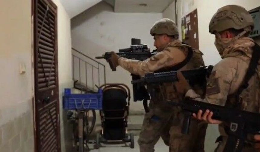 24 ilde suç örgütlerine operasyon: 313 gözaltı
