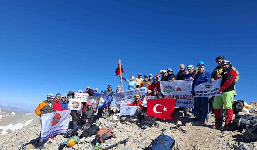 20. Medetsiz Anma Tırmanışı başarıyla tamamlandı