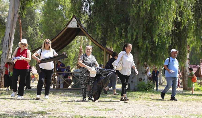 Mersin'de Dünya Çevre Haftasında çevre temizliği seferberliği