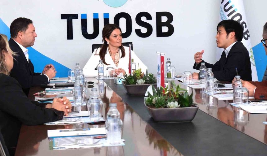 TÜİOSB'ye Japonya'dan yatırım ilgisi