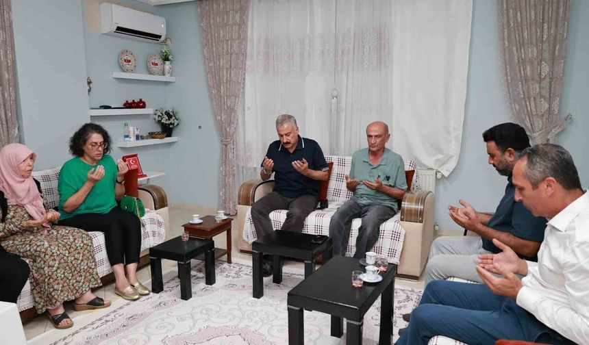 Emniyet Müdürü Aktaş'tan şehit ailesine vefa