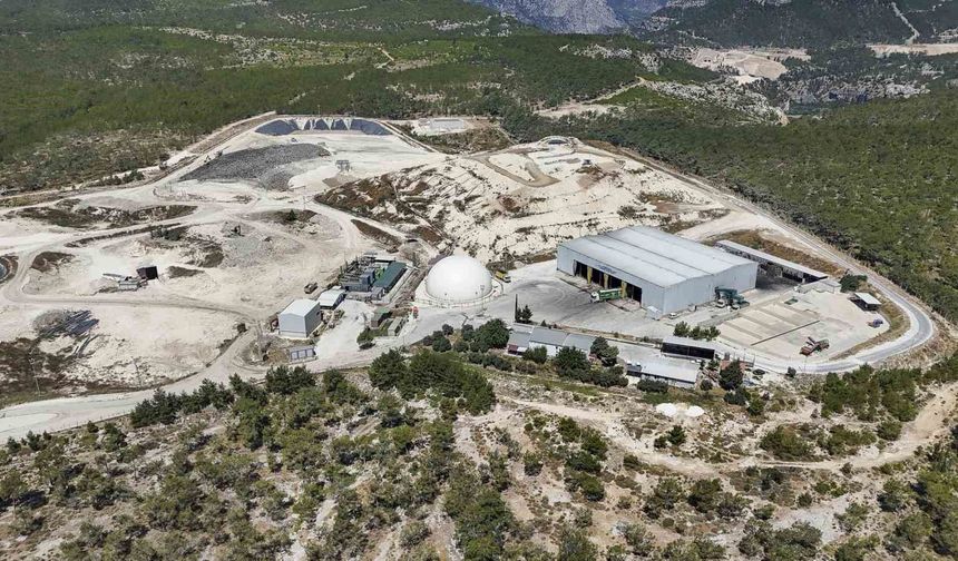 Mersin'de çöpler enerjiye dönüşüyor
