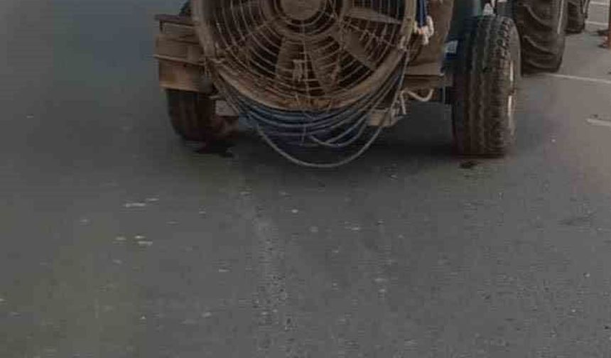 Traktörden düşen kadın hayatını kaybetti