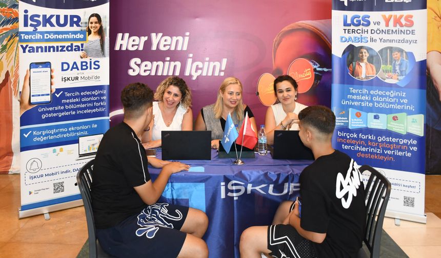 Mersin İŞKUR'dan Tercih Döneminde Bilgilendirme Seferberliği