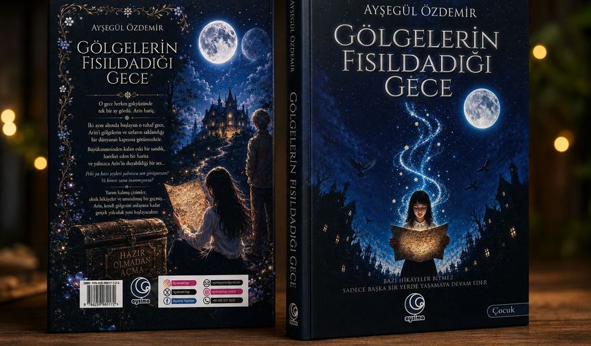 Ayşegül Özdemir’den Çocuklara Fantastik Bir Yolculuk: “Gölgelerin Fısıldadığı Gece”