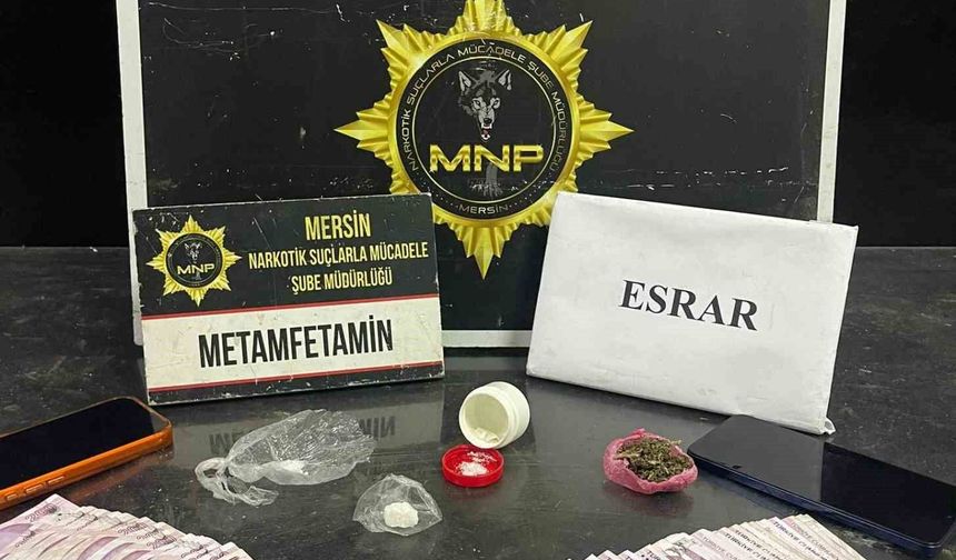 Mersin'de uyuşturucu operasyonu: 7 tutuklama