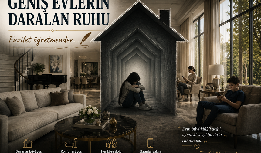 GENİŞ EVLERİN DARALAN RUHLARI