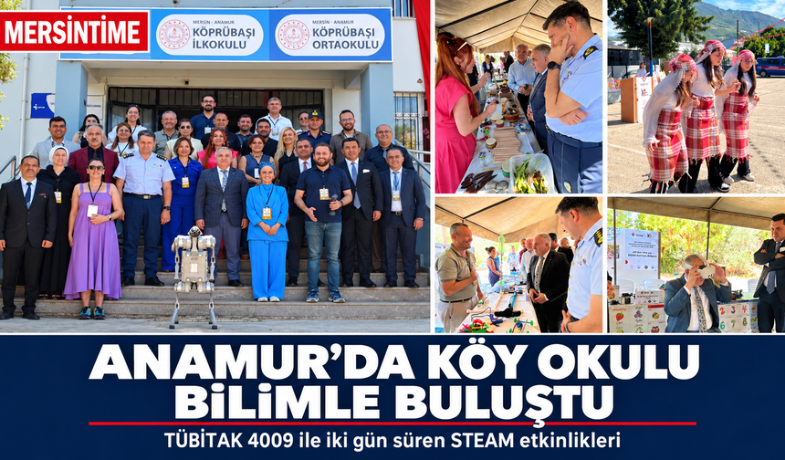 Anamur’da Bilim ve Teknoloji Köy Okuluna Taşındı