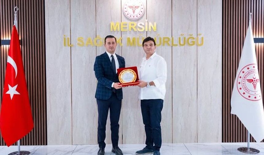 İl Sağlık Müdürü Ekici’den Hayırsever Mehmet Nur’a Teşekkür