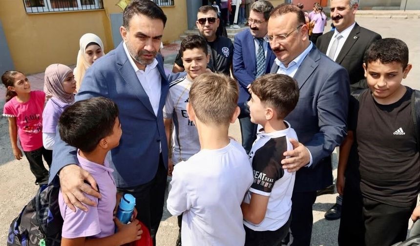Başkan Aldemir, öğrencilerin heyecanına ortak oldu