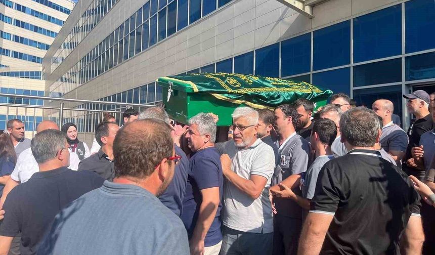 Gemi faciasında hayatını kaybeden hastane personeli Gülcan Gürel için tören düzenlendi