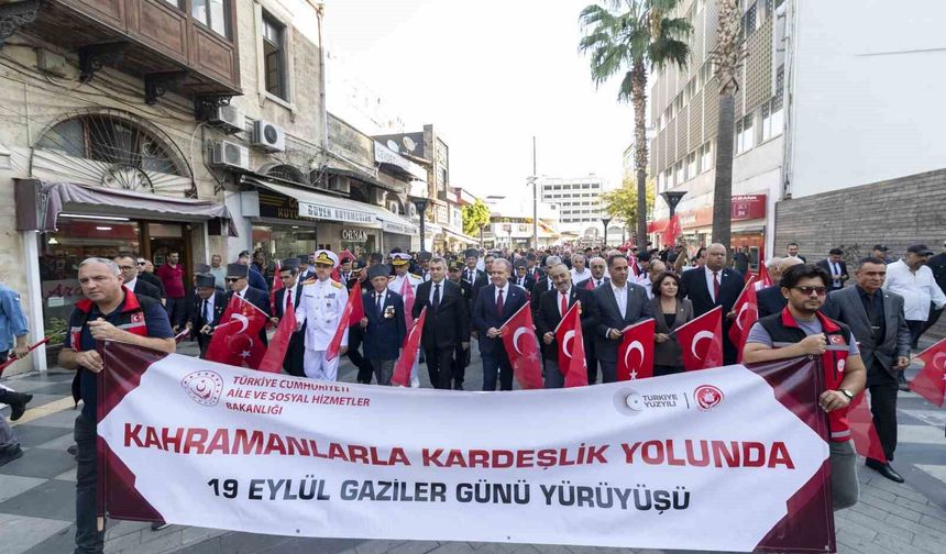 Mersin'de Gaziler Günü tören ve etkinliklerle anıldı