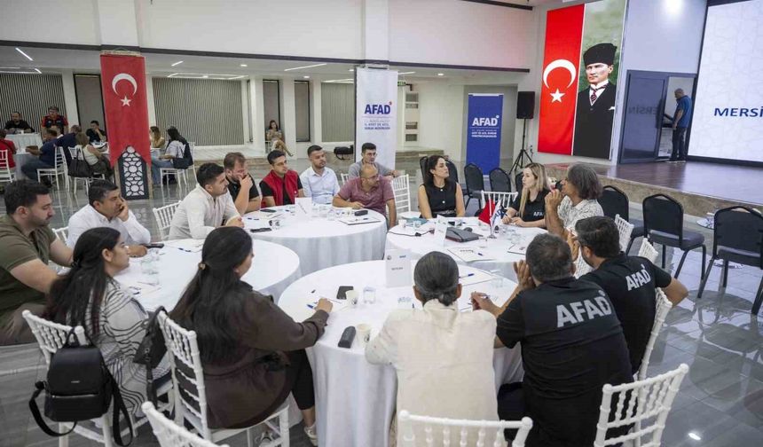 Mersin'in afet riskleri için 5 yıllık eylem planı hazırlanıyor
