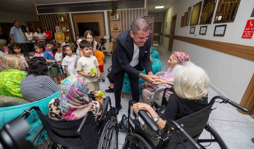 Mezitli'de nesiller arası dayanışma buluşması