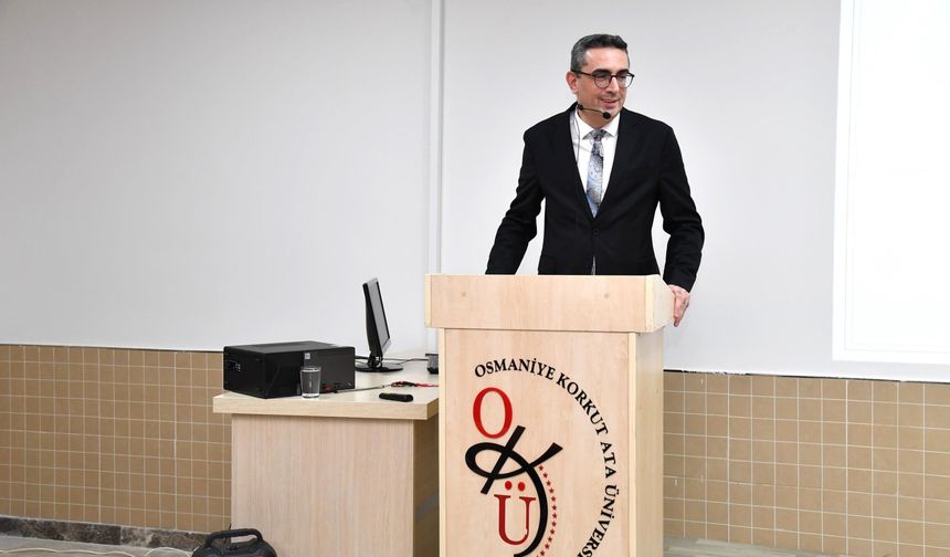 OKÜ'de İlk Ders İl Sağlık Müdürü Emrah Ceviz'den