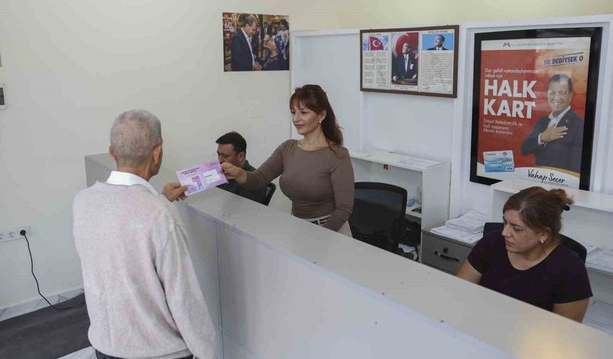 Mersin'de Halk Kart ile 70 bin haneye destek sağlandı