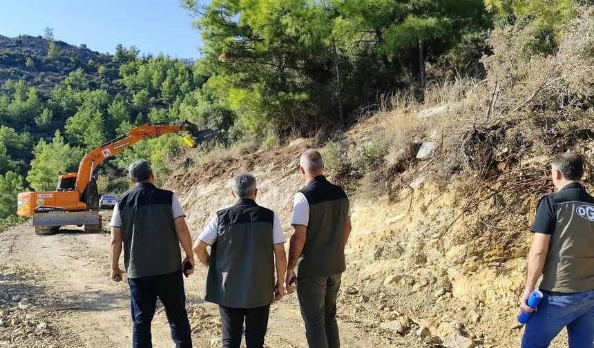 Mersin'de orman yangınlarına karşı yeni aparat test edildi