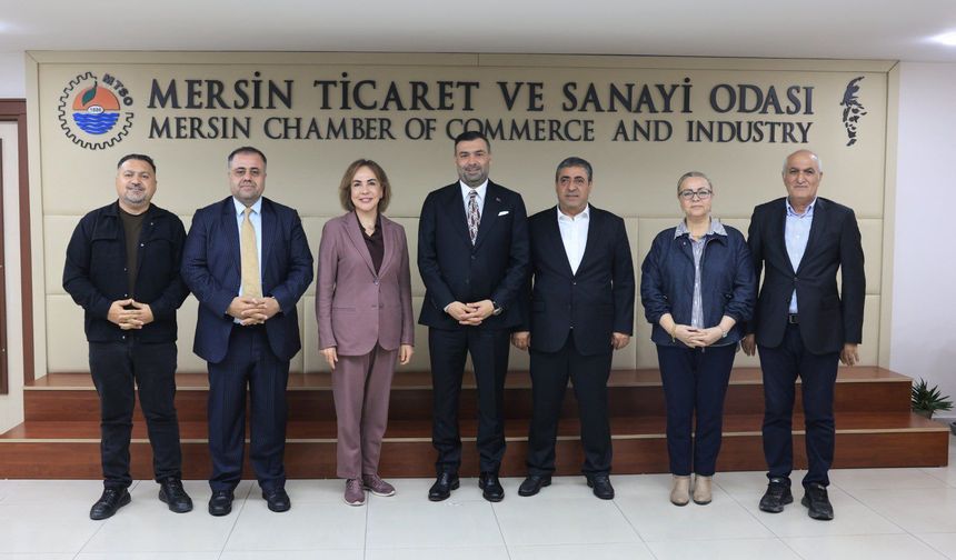 Zeynep Gül Yılmaz’dan MTSO Başkanı Yıldızgörer’e ziyaret