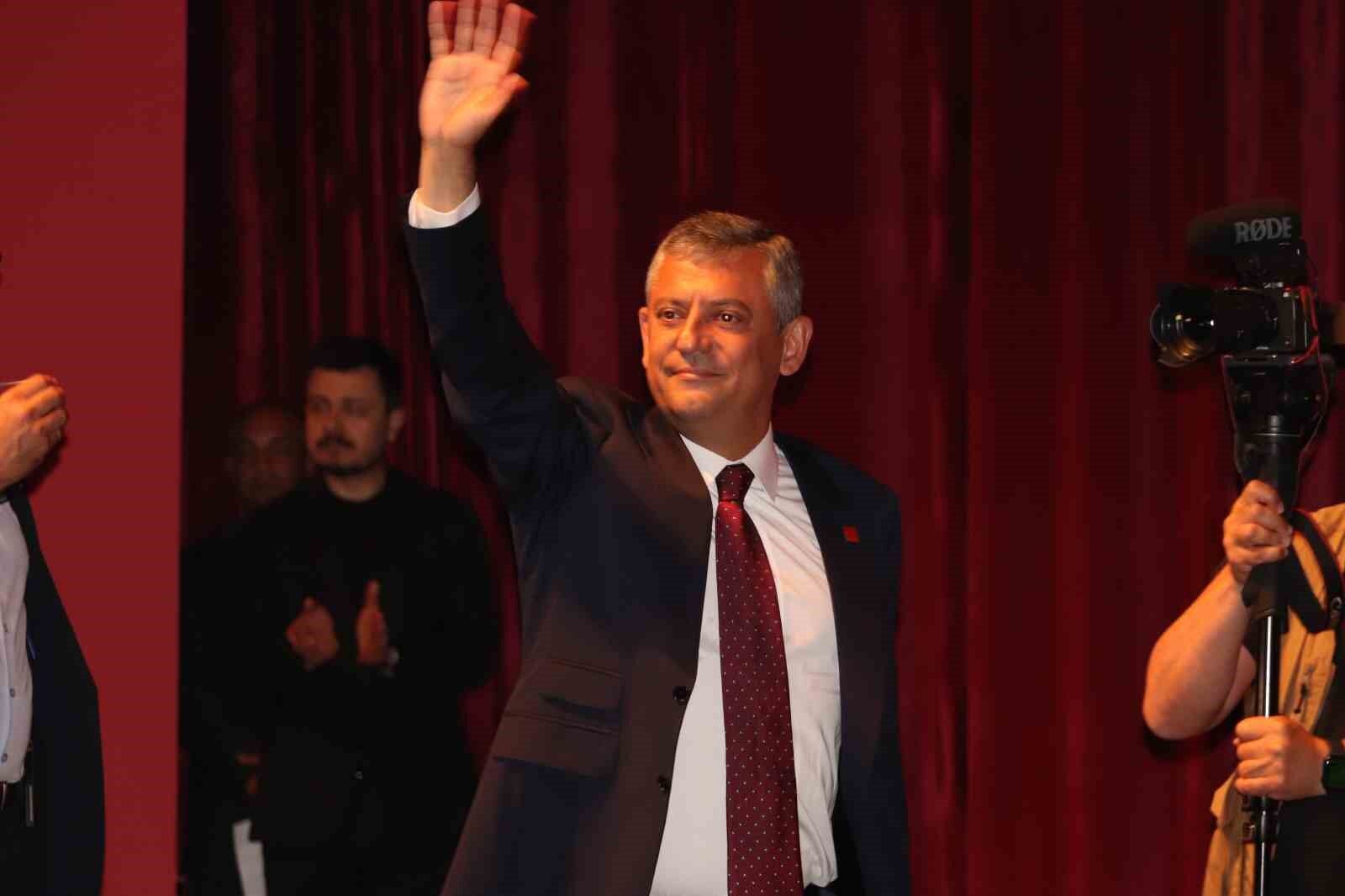 CHP Grup Başkanı Özel Eskişehir'de konuştu