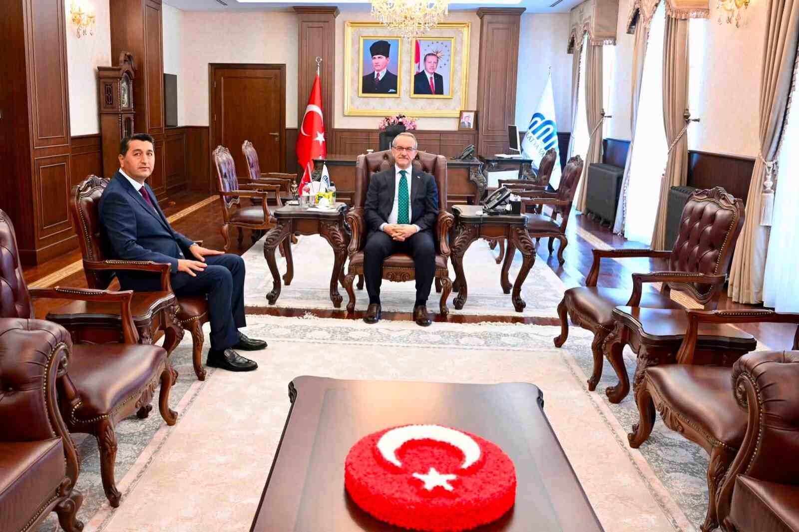 MTSO Başkan Adayı Boyraz'dan Vali Yavuz'a ziyaret