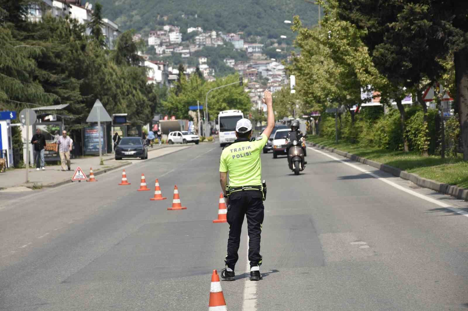 Ordu'da bir haftada 18 bine yakın araç ve sürücüsü denetlendi