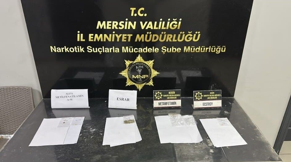 Mersin'de uyuşturucu operasyonu: 3 tutuklama