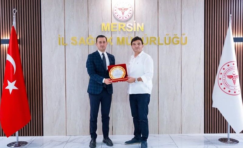 İl Sağlık Müdürü Ekici’den Hayırsever Mehmet Nur’a Teşekkür