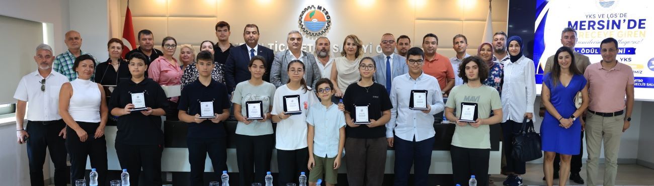 MTSO'dan başarılı öğrencilere ödül