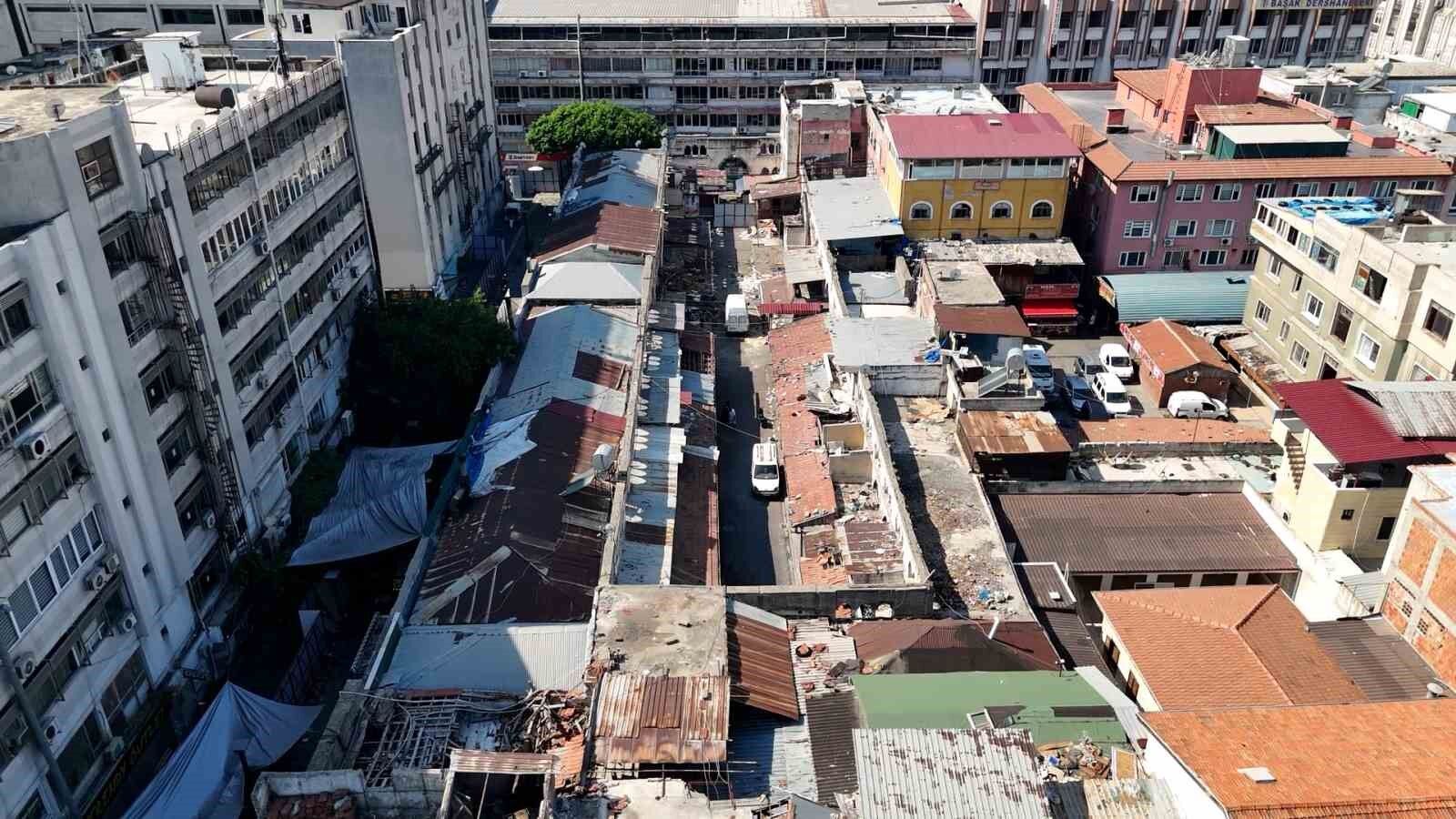 Mersin'in tarihi Kasaplar Çarşısı yeniden kent yaşamına kazandırılıyor