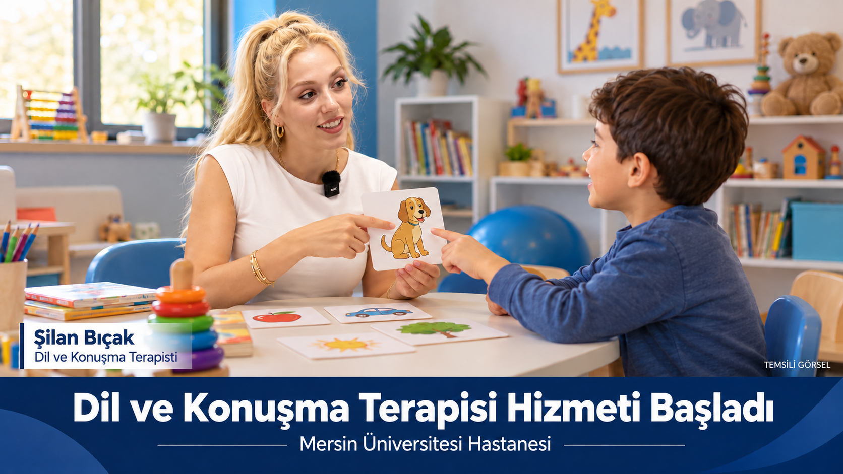 MEÜ Hastanesi'nden Yeni Hizmet : Dil ve Konuşma Terapisi