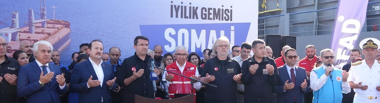 ’İyilik Gemisi’ Somali yolunda