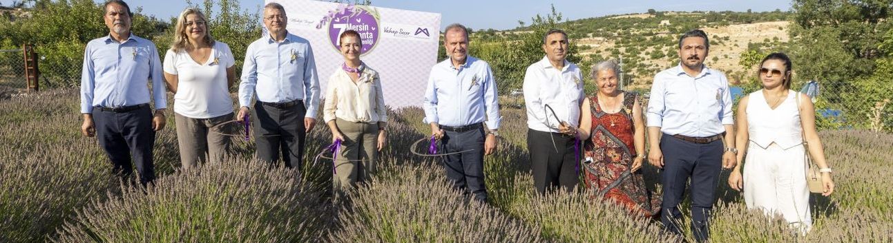 Mersin’de ’7. Lavanta Hasat Şenliği’ düzenlendi