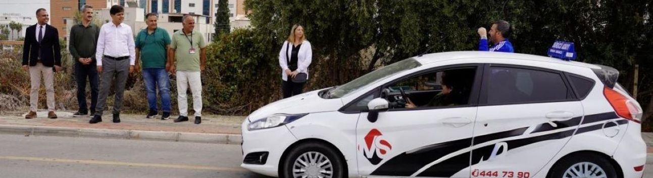 İl Millî Eğitim Müdürü Özdemirci, Direksiyon Sınav Alanını İnceledi