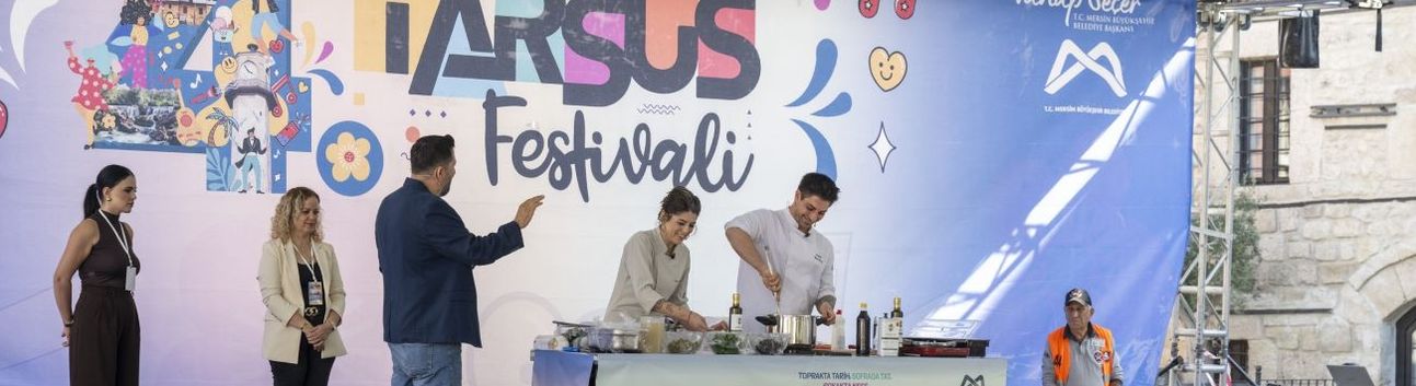 Ünlü Şef Danilo Zanna, 4. Uluslararası Tarsus Festivali’nde ilgi odağı oldu