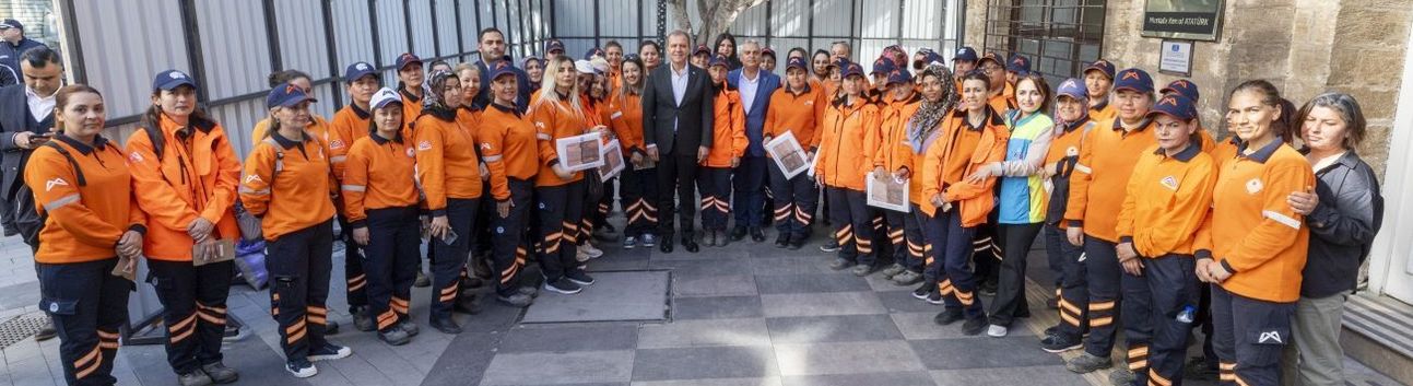 Kadınların gücü Mersin'de kent yaşamına yansıyor