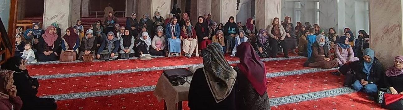 Anamur'da hanımlara özel Kadir Gecesi programı