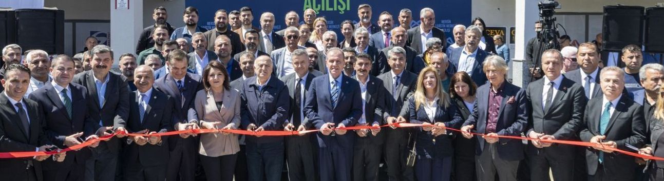 Mersin Lojistik Merkezi hizmete açıldı
