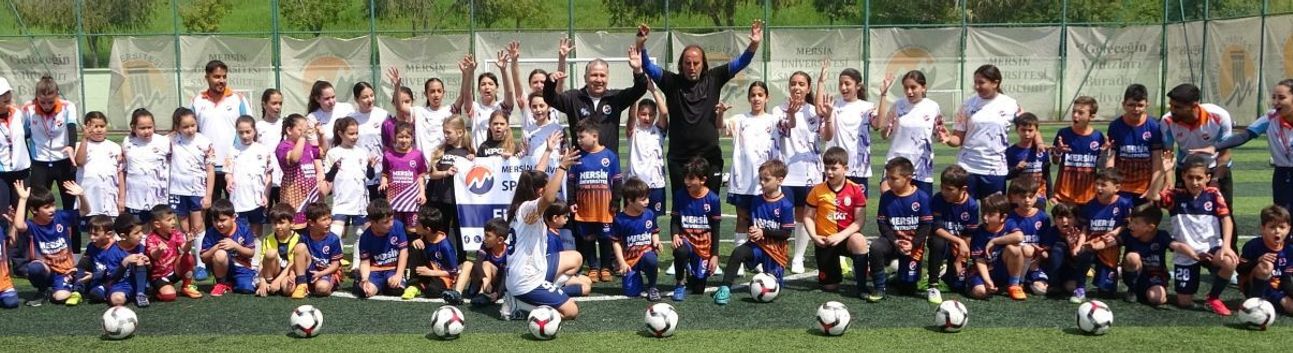 Mersin Üniversitesi'nde yüzlerce çocuk ve genç, dijital bağımlılıktan uzak sporla yetişiyor