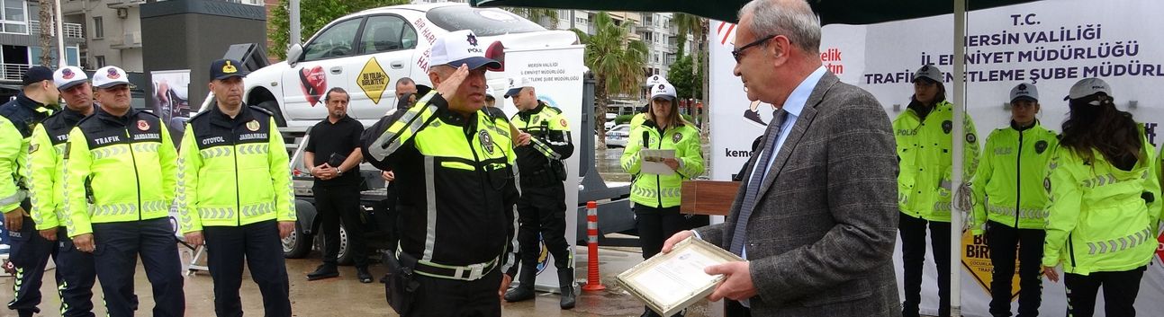 Mersin'de Trafik Haftasında farkındalık etkinliği düzenlendi